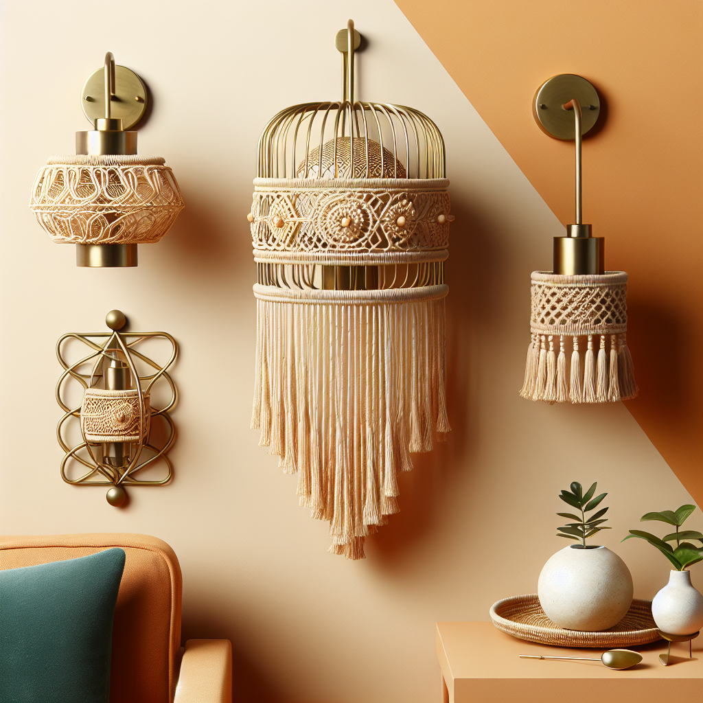 Woven Warmth: Boho Wall Sconces to Elevate Every Room